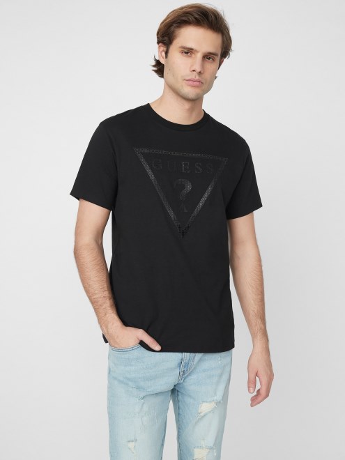 Camiseta Con El Logo De Guess Erikk Negro Azabache