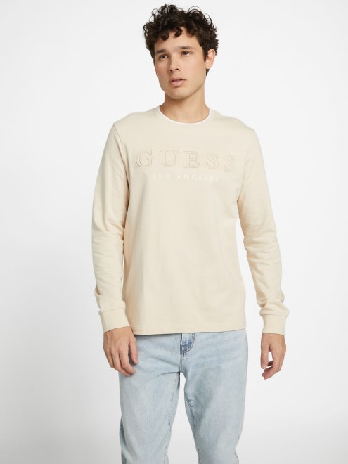 Camiseta De Manga Larga Con Logo De Guess Kalico Chino