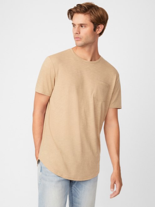 Forest Khaki Vantor Guess Camiseta Larga De Palangre