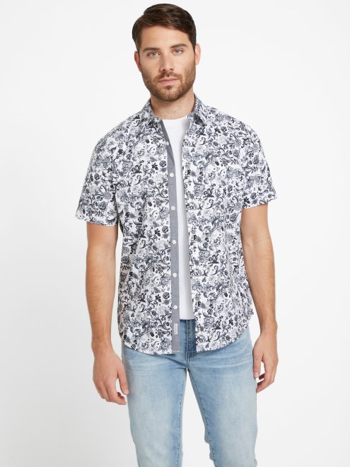 Guess Whitney Camiseta Blanca Estampada