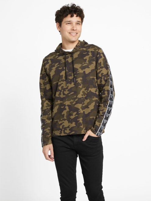 Sudadera Con Capucha De Camuflaje Guess Eco Rudy