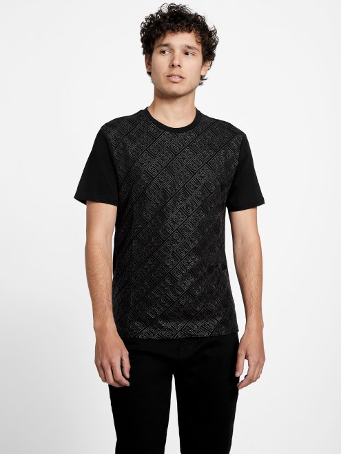 Guess Camiseta Dalek Negro Azabache