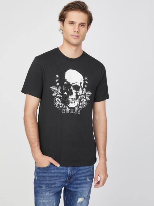 Camiseta Negra Azabache Eco Grand Skull