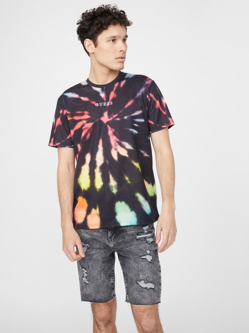 Camiseta Con Efecto Tie-dye Jameson Negro Azabache