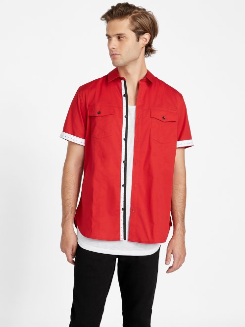 Camiseta Varsity Roja Supongo Sancho