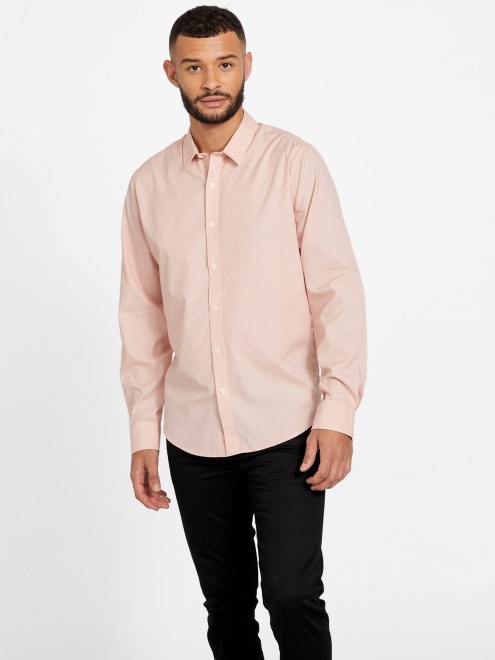 Camisa Con Textura Greyjoy Rosa Vapor Divino