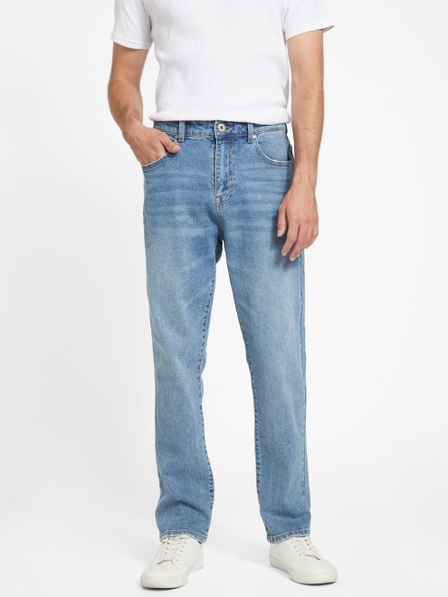 Vaqueros Rectos Supongo Nicks 90s Lavado Medio