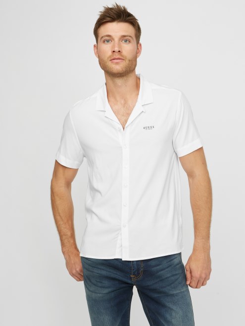 Logo De Kent Camisa Adivinar Blanco Puro