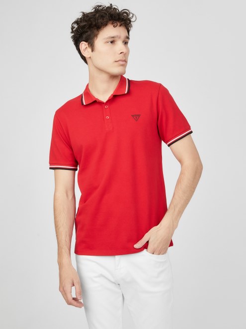 Polo Rojo De Rugby Adivinar Allen