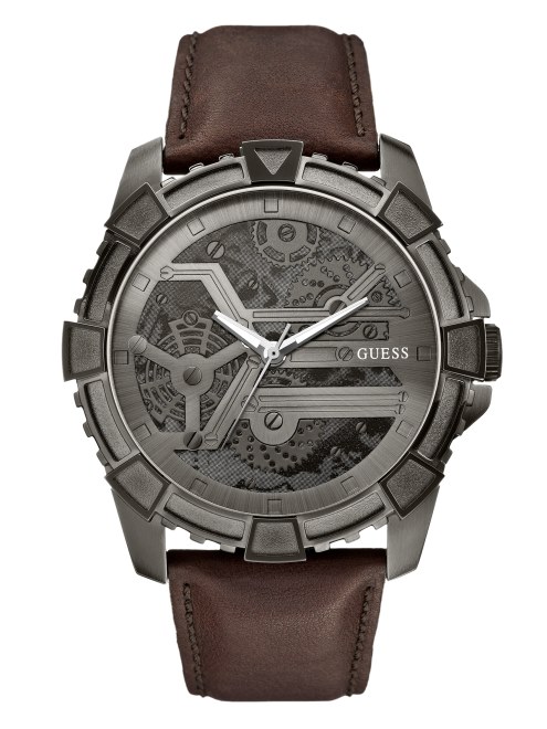 Supongo Que No Hay Color Marron Reloj Analogico