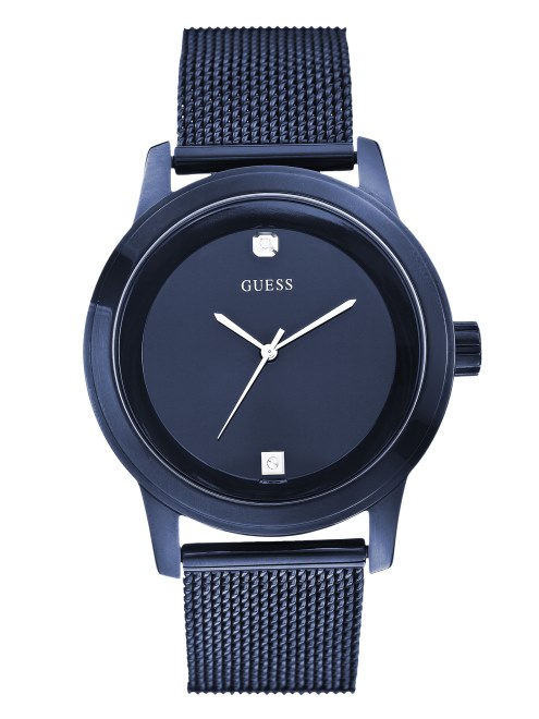 Reloj Analogico Azul Sin Conjetura De Color