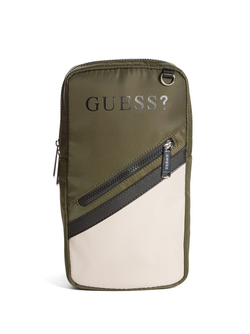 Bolso Bandolera Guess Toby Verde Oliva