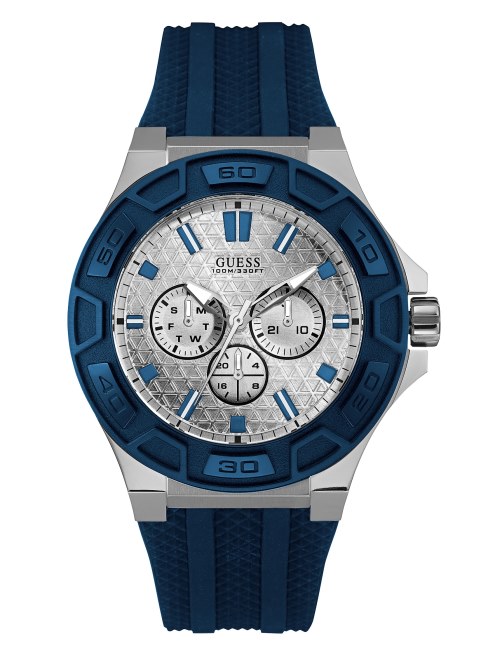 Reloj Deportivo Multifunción Guess Azul Sin Color