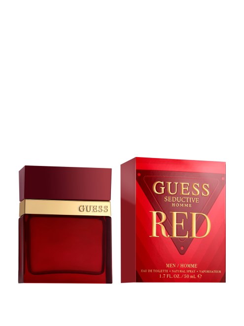 Guess Seductor Rojo Para Hombres Eau De Toilette 1.7 Oz