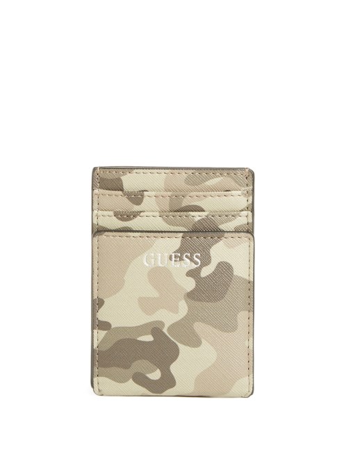 Guess Camo Tarjetero Plegable Camuflaje