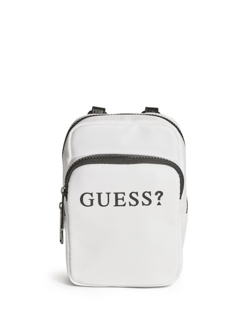 Bolso Bandolera Guess Mini Toby Blanco