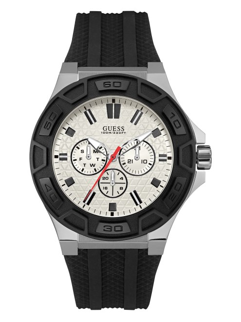 Reloj Multifunción Negro Sin Color Guess