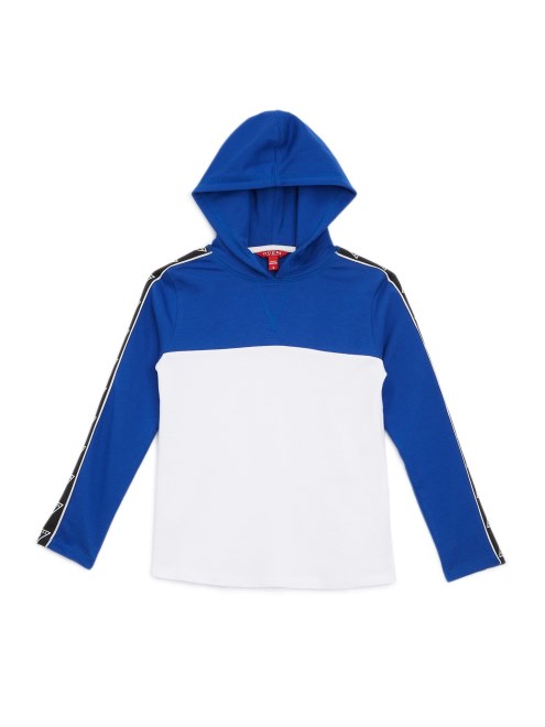 Sudadera Blanca Con Capucha Y Cinta Con El Logo De Guess Eco Rudy (7-16)