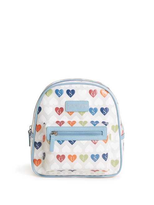 Mochila De Gelatina Con Estampado De Corazones Multi Guess