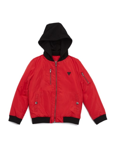 Chaqueta De Aviador Rojo Rugby Guess Maverick (2-6)