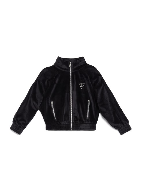 Chaqueta Velour Eco Uma (7-14) Guess Negro Azabache