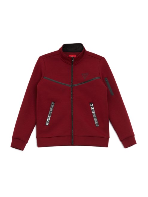 Chaqueta Con Cremallera Vino Zeke Tech (7-16) Guess