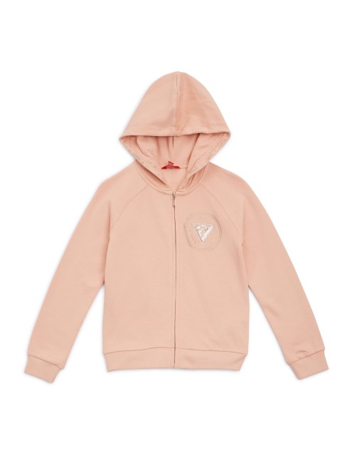 Sudadera Con Logo De Panadero (7-14) Adivinar Rosa Melocoton