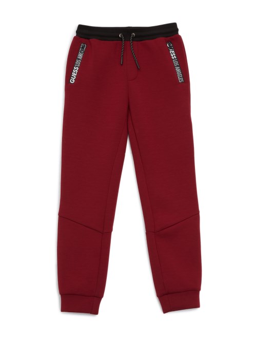 Joggers Con Cremallera Vino Guess Zeke Tech (7-16)