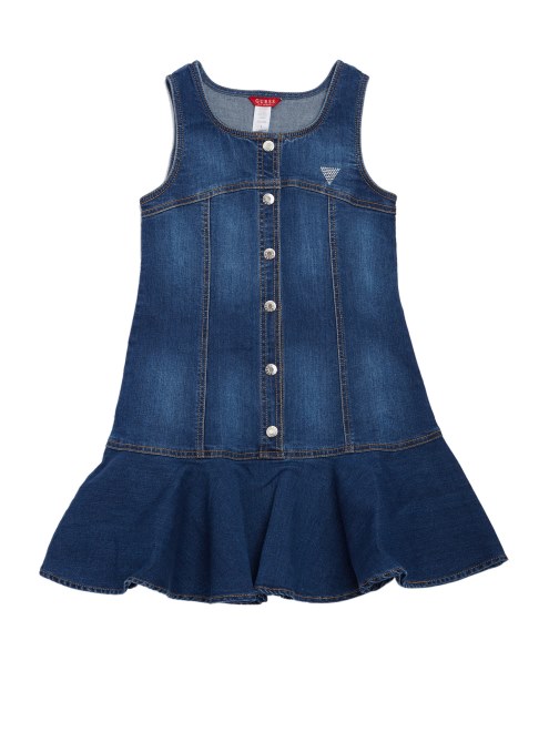 Vestido Vaquero Catrina Guess Lavado Oscuro (7-14)