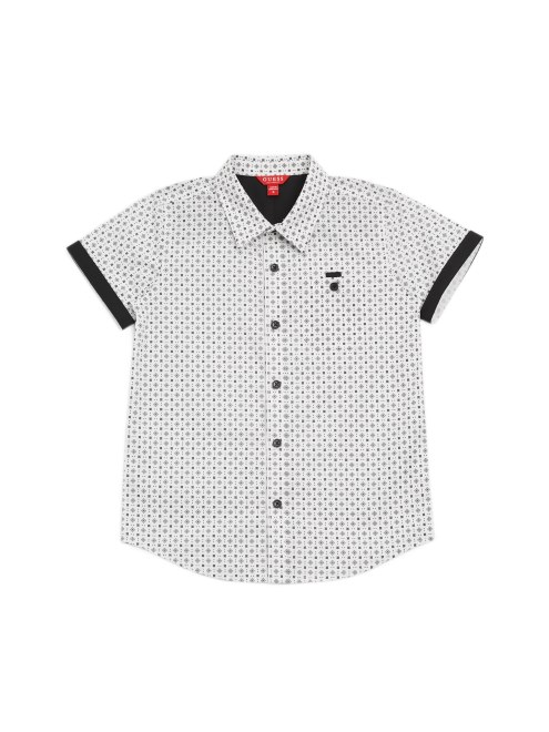 Camisa Blanca Pura Marley Geo (7-16) Supongo