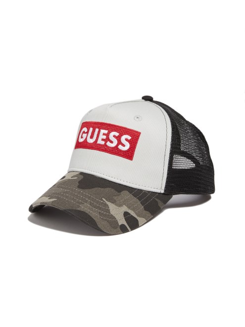 Gorra De Camionero De Camuflaje Con Lavado De Diamantes De Imitación De Guess New Moon