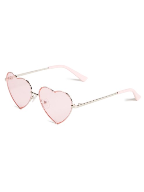 Gafas De Sol De Niña Guess Slv Corazón Rosa