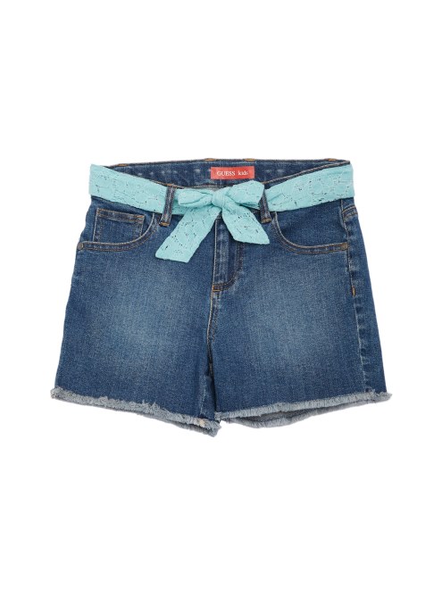 Shorts Dani Cut-off (7-14) Adivinar Lavado Oscuro