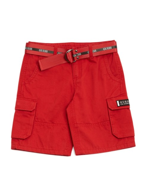 Shorts Cargo Rugby Rojo Johnnie (7-18) Guess