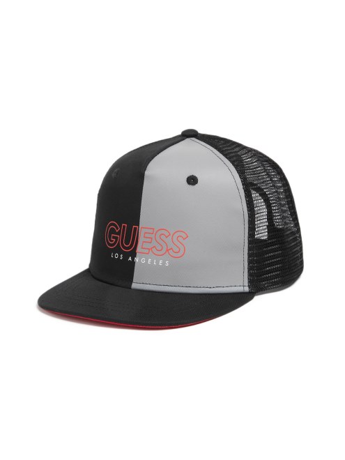 Guess Gorra Trucker Gris Bicolor Con Logo