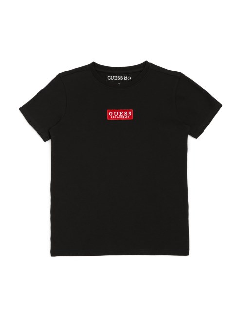 Camiseta Con El Logo De Hugo (2-6) Adivinar En Negro Azabache