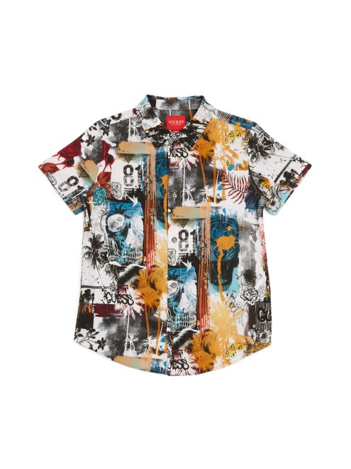Camisa Estampada Samson (2-6) Guess Palm Street La Combo