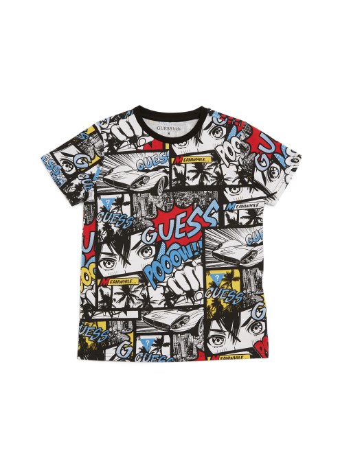Camiseta Jet Black Multi Sanders (2-6) Guess