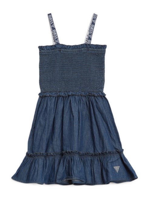 Guess Vestido Vaquero Rubí Lavado Oscuro (7-14)