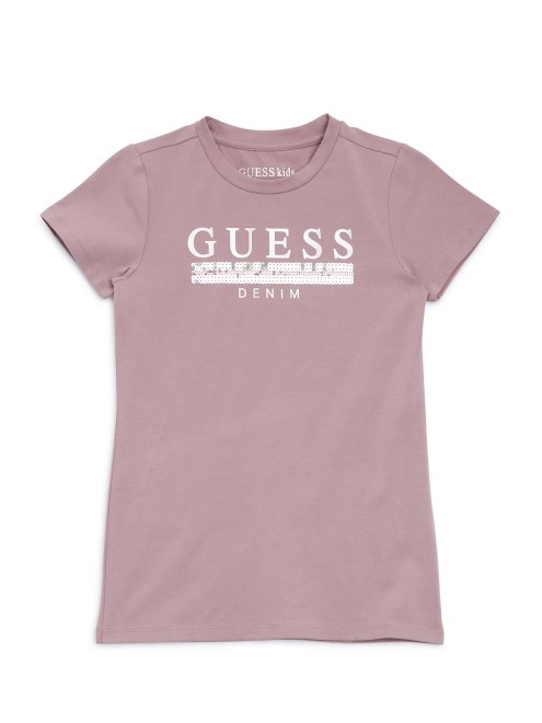 Camiseta Con Lentejuelas De Ley Vanda Orquídea (7-14) Conjetura