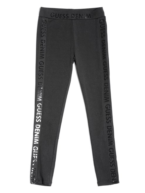 Calzas Guess Jet Black Logo Cora (2-6)