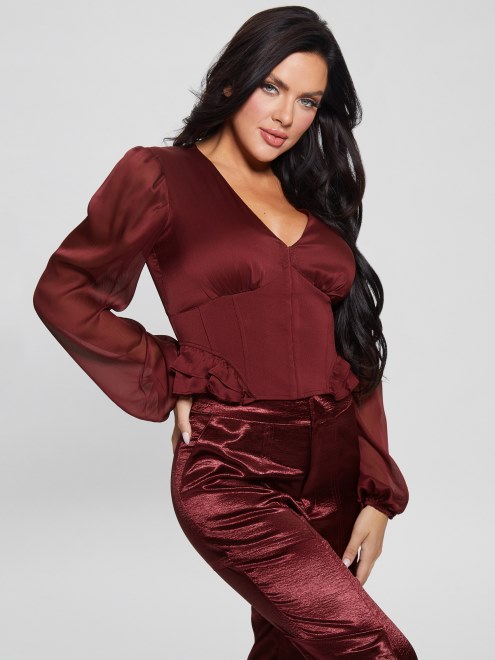 Top De Corsé De Vino Místico Supongo Eco Hamiri