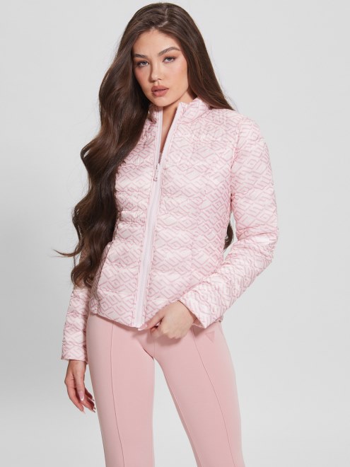 Chaqueta Reversible Guess Low Key Eco Janis Rosa