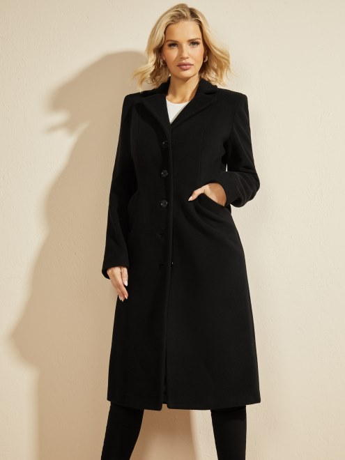 El Abrigo De Londres Adivinar Negro Azabache