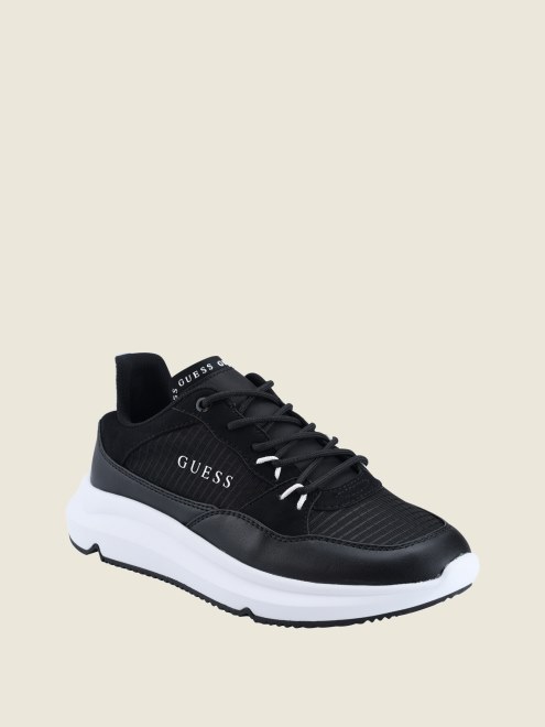Tenis Con Logo 001 Guess Degrom En Negro