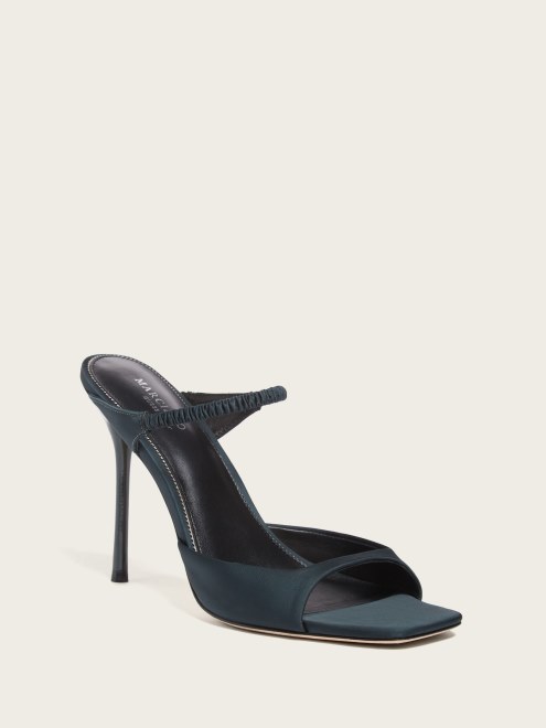 Sandalias Guess Verdes Saten Brielle