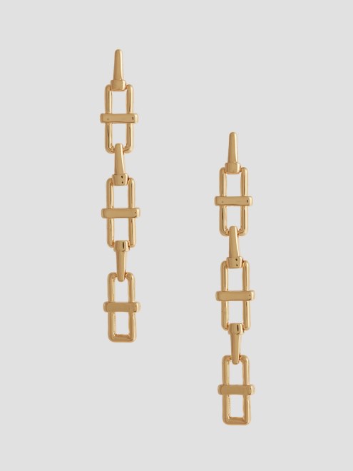 Aretes Lineales Dorados Adivinar Dorados