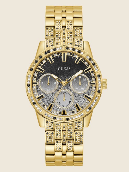 Reloj Multifunción En Tono Dorado Múltiple Adivinar Nueva Tendencia