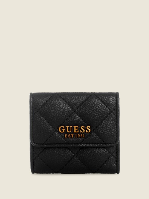 Monedero Y Tarjetero Guess Abey Negro