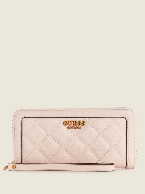 Guess Abey - Cartera Grande Con Cremallera Alrededor